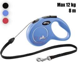 Automatinis pavadėlis Flexi New Classic Rope S 8 m