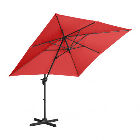 Sodo skėtis - 250x250 cm - raudonas - UNI_UMBRELLA_2SQ250RE
