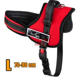 Petnešos šunims SENIOR DOG L 70-90 CM BLACK