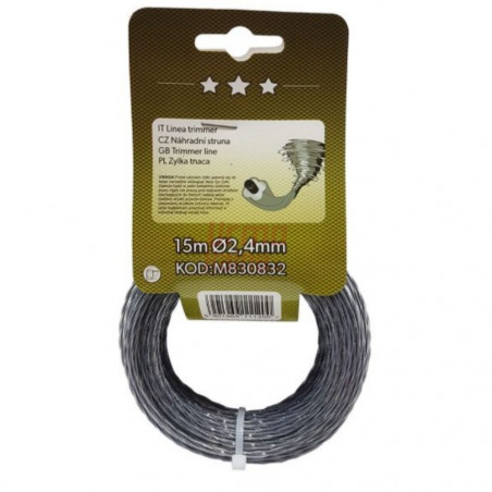 Žoliapjovės pjovimo lynas Demon 2.4 mm x 15 m