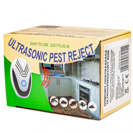 Ultragarsinis prietaisas vabzdžių ir pelių atbaidymui 9006