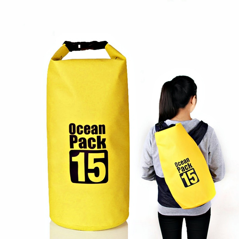Vandeniui atsparus maišas Dry Bag 15L