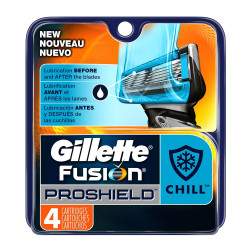 Gillette Fusion ProShield Cill skutimosi peiliukai 4 vnt