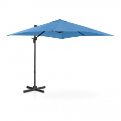 Pakabinamas sodo skėtis 250x250 cm mėlynas