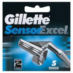 Gillette Sensor Excel skutimosi peiliukai 5 vnt 