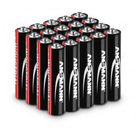Pramoninės šarminės baterijos - 20 x micro AAA LR03 1.5 V