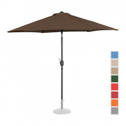 Sodo skėtis - 270 cm - rudas UNI-UMBRELLA-R270BR