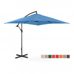 Sodo skėtis - 250x250 cm - mėlynas - UNI-UMBRELLA-SQ250BL