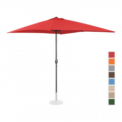 Sodo skėtis - 200x300 cm - raudonas - UNI-UMBRELLA-SQ2030RE