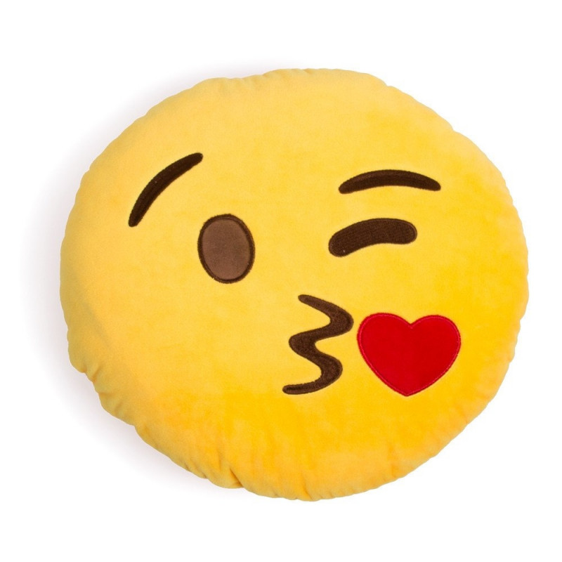 Emoji pagalvė "Kiss" Emoji pagalvė "Kiss"