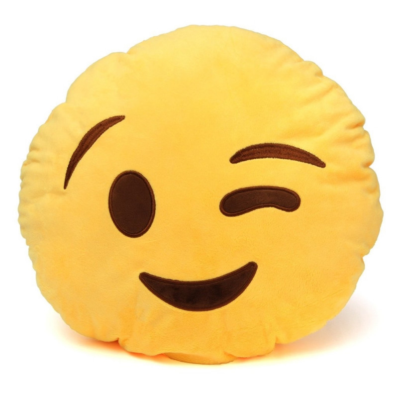 Emoji pagalvė "Wink"