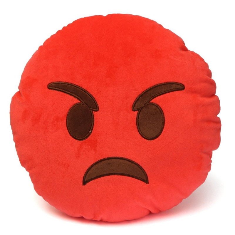 Emoji pagalvė "Angry" Emoji pagalvė "Angry"