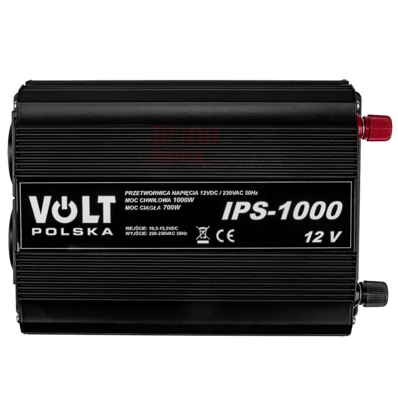 Inverteris VOLT IPS-700/1000 12V/230V/1000W