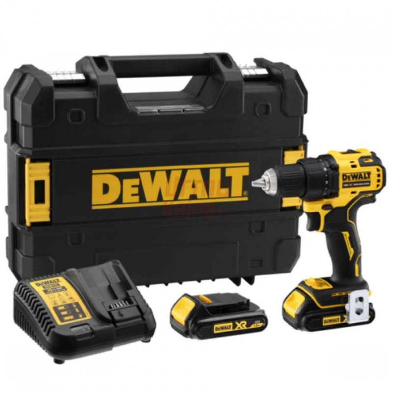 Akumuliatorinis suktuvas - gręžtuvas DEWALT DCD708S2T-QW 18 V Akumuliatorinis suktuvas - gręžtuvas DEWALT DCD708S2T-QW 18 V