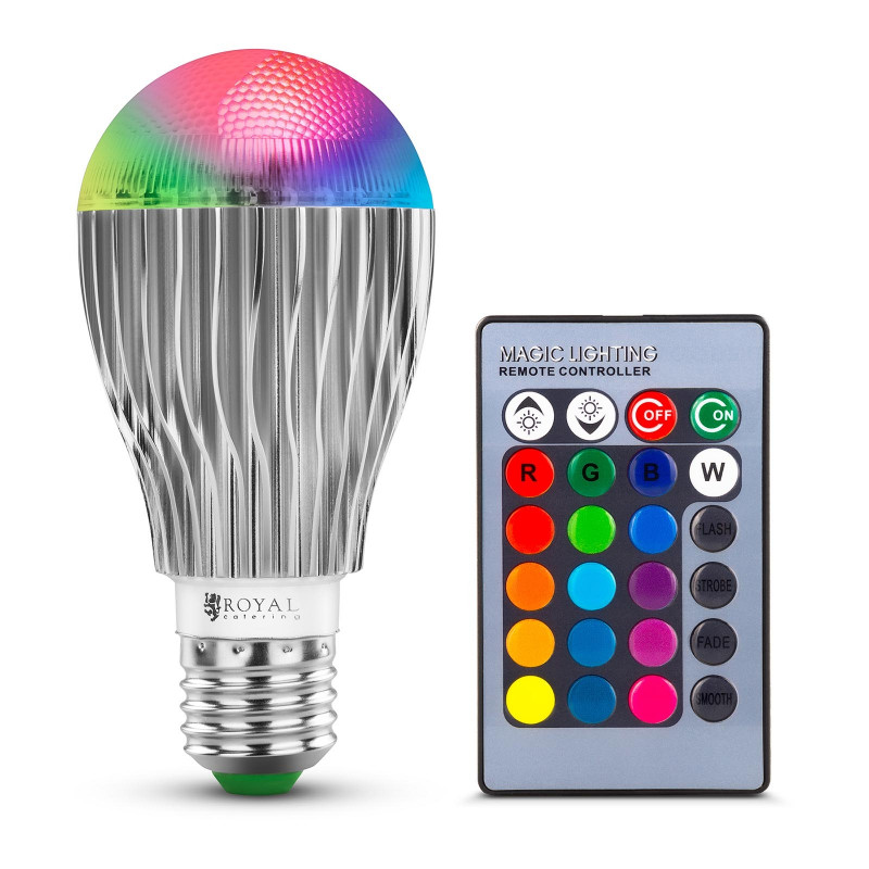 LED RGB lemputė RCBL-9W27 LED RGB lemputė RCBL-9W27