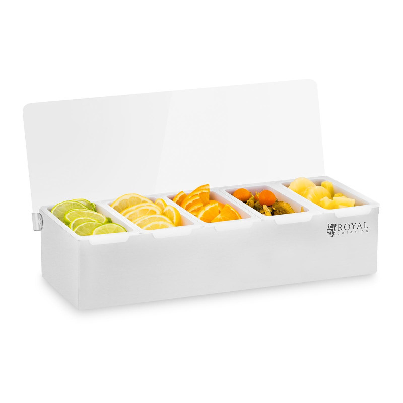Nerūdijančio plieno / PP marmitas - 5 x 450 ml Nerūdijančio plieno / PP marmitas - 5 x 450 ml