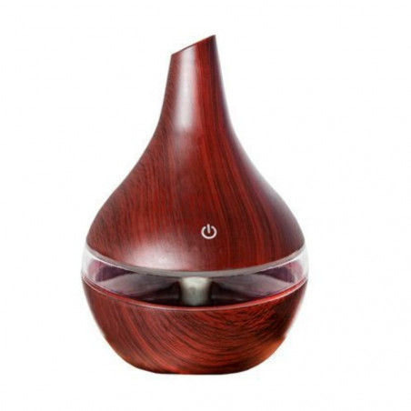 Oro drėkintuvas, difuzorius IT1 300 ml USB, rudas