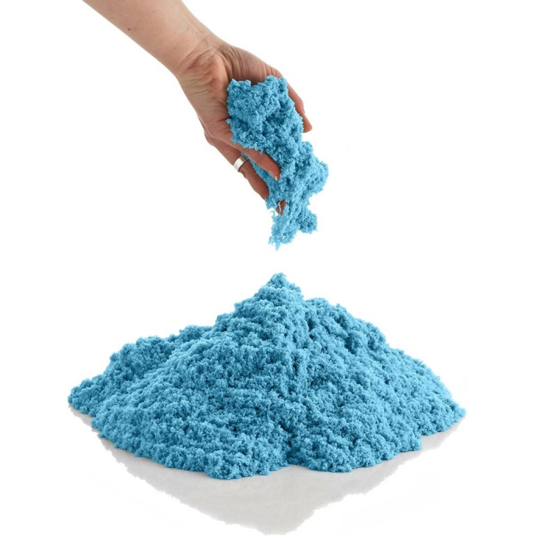 Kinetinis smėlis - mėlynas