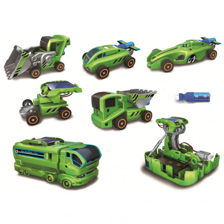 Konstruktorius Solar - 7in1 robotas