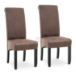Valgomojo kėdės 44,5x44 cm - rudos - STAR_CON_50