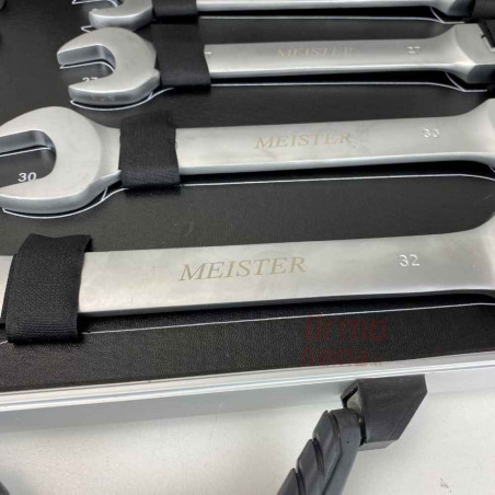 Kombinuotų veržliarakčių rinkinys Meister M 6-32mm 22 dalių lagamine