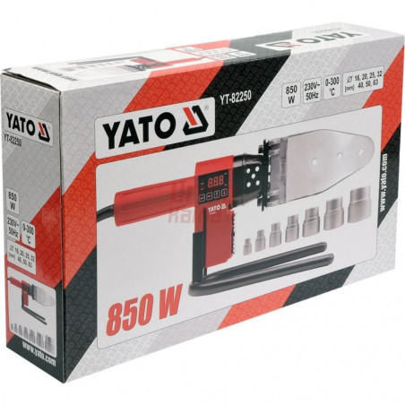 Plastikinių vamzdžių (PVC) suvirinimo aparatas YATO YT-82250