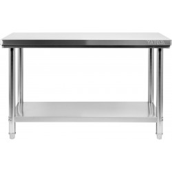 Nerūdijančio plieno stalas Yato 70x150x85 cm